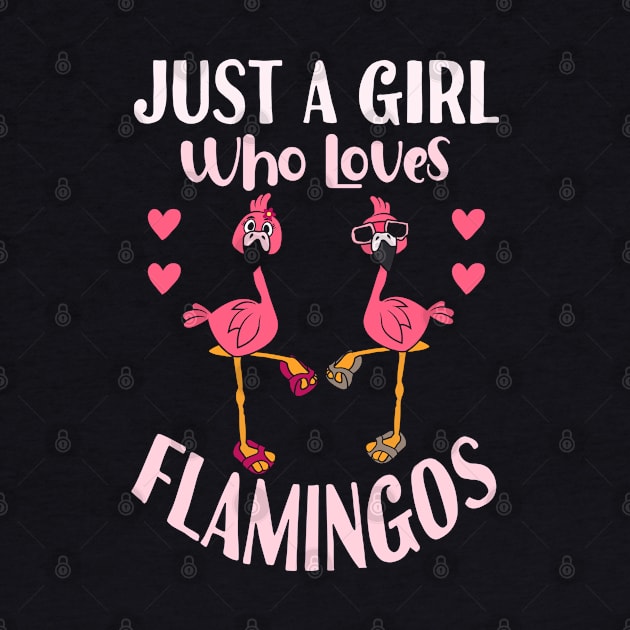 Just A Girl Who Loves Flamingo by Tesszero